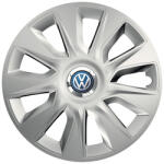 AutoHelix MSA Set 4 capace roti Cu Inel Cromat Stratos R16 Compatibil Cu Volkswagen (8188)
