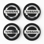  Set 4 Capace Jante Aliaj Nissan - 60mm Negre (NIS60MMN)