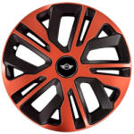AutoHelix Set 4 Capace Roti 15 inch (R15), Raven Cupru-Negru Compatibil Cu Mini (cup13)