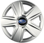 AutoHelix MSA Set 4 capace roti Cu Inel Cromat Esprit R14 Compatibil Cu Subaru (7978)