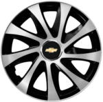 AutoHelix MSA Set 4 capace roti Drift exrta Gri-Negru R14 Compatibil Cu Chevrolet (8561)