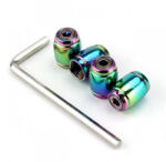 AutoHelix MSA Set capacele valva auto, universale, anti furt, multicolor (AX_CV-001-MULTI-58)