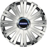 AutoHelix MSA Set 4 capace roti Cu Inel Cromat Active R15 Compatibil Cu Volvo (7528)