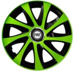 AutoHelix MSA Set 4 capace roti Extra drift green R15 Compatibil Cu Fiat (6342)