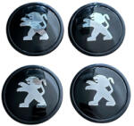 AUTOHELIX MSA Set 4 capace roti 65mm exterior, 56mm interior Peugeot negre compatibil/inlocuitor janta aliaj 3B7601171 (maf2952)