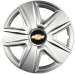 AutoHelix MSA Set 4 capace roti Cu Inel Cromat Esprit R16 Compatibil Cu Chevrolet (7643)