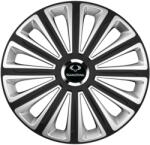 AutoHelix MSA Set 4 capace roti R16 Compatibil Cu SsangYoung Trend Silver-Black (11062)