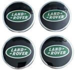 Autohelix Msa Set 4 capace jante LAND ROVER, RANGE ROVER, 62-63mm, Negru Verde (maf876)