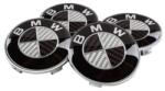 AutoHelix MSA Set 4 capace jante aliaj BMW, 68mm, NEGRU-CARBON (IRO240-1)