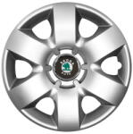 AutoHelix MSA Set 4 capace roti potrivite jantelor de 15 inchi (R15) compatibile SKODA Fabia , Octavia I, II, III , Roomster, Felicia , Rapid , Superb, Yeti Model-310 (000842)