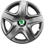 AutoHelix MSA Set 4 capace roti 14 inchi (R14) compatibile SKODA, Model-202 (000851)