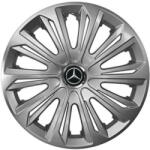 AutoHelix MSA Set 4 capace roti Strong silver varnished R15 Compatibil Cu Mercedes-Benz (9100)