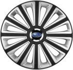 AutoHelix MSA Set 4 capace roti R16 Compatibil Cu Subaru Trend Silver-Black (11065)