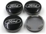 AutoHelix MSA Set 4 capacele roti 54mm NEGRE, Ford Focus/Mondeo/Kuga, pentru jante aliaj (15382)