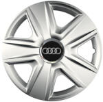 AutoHelix MSA Set 4 capace roti Cu Inel Cromat Esprit R16 Compatibil Cu Audi (7637)