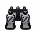 AutoHelix MSA Set Huse Scaune Universale Nero Gri Personalizate cu Nissan (NER108820.10)