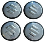 AUTOHELIX MSA Set 4 capace roti 62mm exterior Suzuki argintii compatibil/inlocuitor janta aliaj (maf2532)