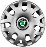 AutoHelix MSA Set 4 capace roti potrivite jantelor de 14 inch (R14) compatibile Skoda, Model - 204 (204Skoda)