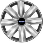 AutoHelix MSA Set 4 capace roti potrivite jantelor de 14 inchi (R14) compatibile Volvo, Model - 221 (221Volvo)