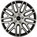 Autohelix MSA Set 4 Capace Roti 15 inchi (R15) Dakar Gri-Negru, Compatibile Cu Smart (DKRGN73)