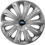 AutoHelix MSA Set 4 capace roti Strong silver varnished R14 Compatibil Cu Ford (9079)