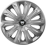 AutoHelix MSA Set 4 capace roti Strong silver varnished R15 Compatibil Cu Dacia (9070)
