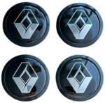 Autohelix Msa Set 4 capace roti 70mm exterior, 60mm interior Renault negre compatibil/inlocuitor janta aliaj (maf2886)