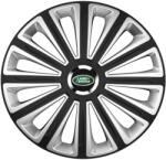 AutoHelix MSA Set 4 capace roti R16 Compatibil Cu Land Rover Trend Silver-Black (11017)