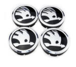 AutoHelix MSA Set 4 capace roti aliaj 52-56 mm compatibil/inlocuitor Skoda (4470)