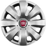 AutoHelix MSA Set 4 capace roti potrivite jantelor de 15 inchi (R15) compatibile gama Fiat, model - 321 (321Fiat)