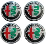 AUTOHELIX MSA Set 4 capace roti 60mm Alfa Romeo compatibil/inlocuitor janta aliaj (maf2379)