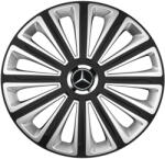 AutoHelix MSA Set 4 capace roti R14 Compatibil Cu Mercedes-Benz Trend Silver-Black (11027)