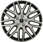 Autohelix MSA Set 4 Capace Roti 16 inchi (R16) Dakar Gri-Negru, Compatibile Cu Mercedes-Benz (DKRGN82)