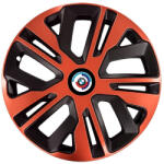 BMW Set 4 Capace Roti 15 inch (R15), Raven Cupru-Negru Compatibil Cu BMW Aniversar (cup3.2)