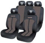 AutoHelix MSA Set Huse Scaune Universale Premium Carguard Personalizate cu Dacia - Negru/Bej (HLXbej.2)