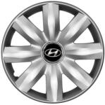 AutoHelix MSA Set 4 capace roti potrivite jantelor de 14 inchi (R14) compatibile Hyundai, Model - 221 (221Hyundai)
