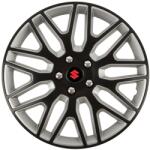 Autohelix MSA Set 4 Capace Roti 17 inchi (R17) Dakar Negru-Gri, Compatibile Cu Suzuki (DKNG107)