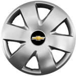 AUTOHELIX MSA Set 4 capace roti potrivite jantelor de 15 inch (R15) compatibile Chevrolet, Model - 308 (308Chevrolet)