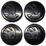 AUTOHELIX MSA Set 4 capace Jante Aliaj Skoda 56mm negre (maf3673)