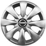 AUTOHELIX MSA Set 4 capace roti potrivite jantelor de 15 inchi (R15) ch compatibile Nissan, Model - 316 (316Nissan)