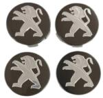 Autohelix Msa Set 4 capace jante Peugeot, gri, 60mm pentru jante aliaj (maf3733)