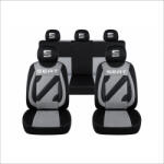 AutoHelix MSA Set Huse Scaune Universale Nero Gri Personalizate cu Seat (NER108820.16)