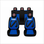 AutoHelix MSA Set Huse Scaune Universale Nero Albastru Personalizate cu Fiat (NER108818.4)
