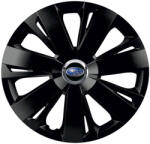 AutoHelix MSA Set 4 capace roti Negre Cu Inel Cromat Energy R16 Compatibil Cu Subaru (8965)