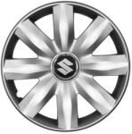 AutoHelix MSA Set 4 capace roti potrivite jantelor de 14 inchi (R14) compatibile Suzuki, Model - 221 (221Suzuki)