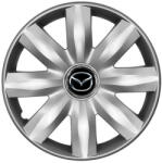 AutoHelix MSA Set 4 capace roti potrivite jantelor de 14 inchi (R14) compatibile Mazda, Model - 221 (221Mazda)