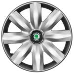 AutoHelix MSA Set 4 capace roti potrivite jantelor de 14 inchi (R14) compatibile SKODA Fabia , Octavia I, II, III , Roomster, Felicia , Rapid , Superb, Yeti Model-221 (000855)