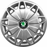 AutoHelix MSA Set 4 capace roti 16 inchi (R16) Compatibile Cu Skoda model - 419 (419Skoda)
