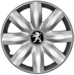 AutoHelix MSA Set 4 capace roti potrivite jantelor de 14 inchi (R14) compatibile PEUGEOT 106, 107, 206, 207, 306, 307, 308, 406, 407, EXPERT, PARTNER, 3008, Model -221 (000980)