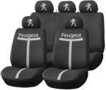 AutoHelix MSA Set Huse Scaune Universale HLX1 Compatibile cu Peugeot - Negru/Gri (TGRI22)